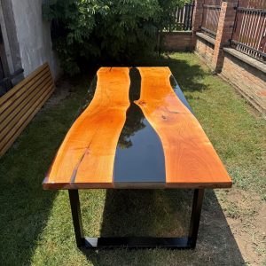 Trpezarijski sto - trešnja / epoxy smola